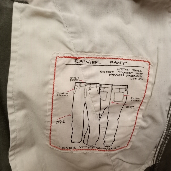 North face rainier pants - Picture 5 of 8